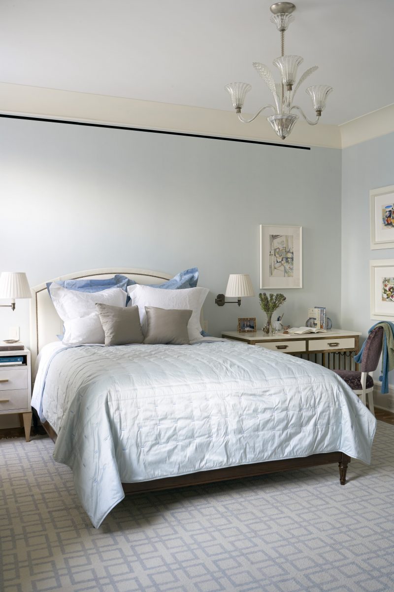 Blue Bedroom Design Better Sleep Barry Goralnick Architect